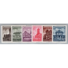 ALEMANIA ORIENTAL DDR 1955 Yv. 229/34 SERIE COMPLETA DE ESTAMPILLAS NUEVAS MINT 25 EUROS